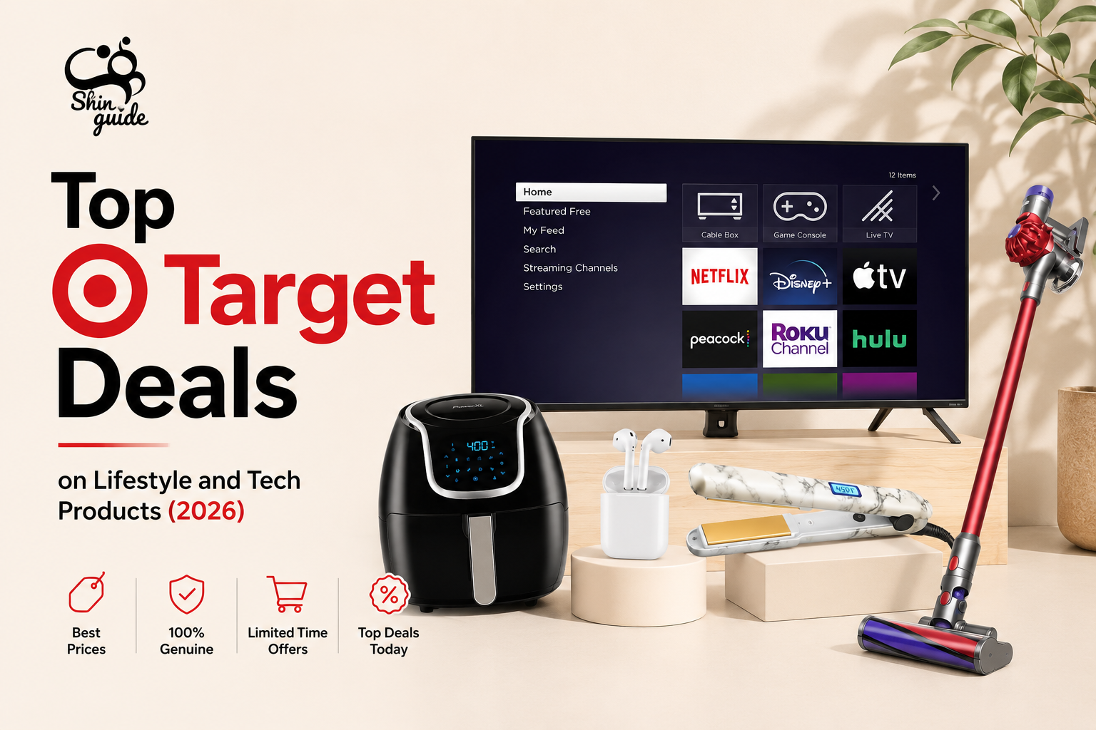 Target Deals on Lifestyle and Tech Products